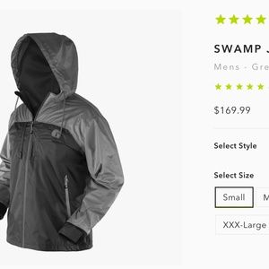 Gator Waders Swamp Jacket Men’s Small - Fishing Hunting